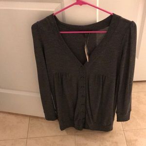 Forever 21 gray cardigan